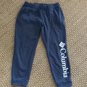 Women's Columbia sweatpants size medium, blue